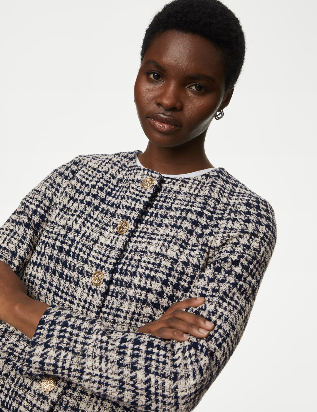 Women’s Navy Workwear Jackets & Blazers M&S