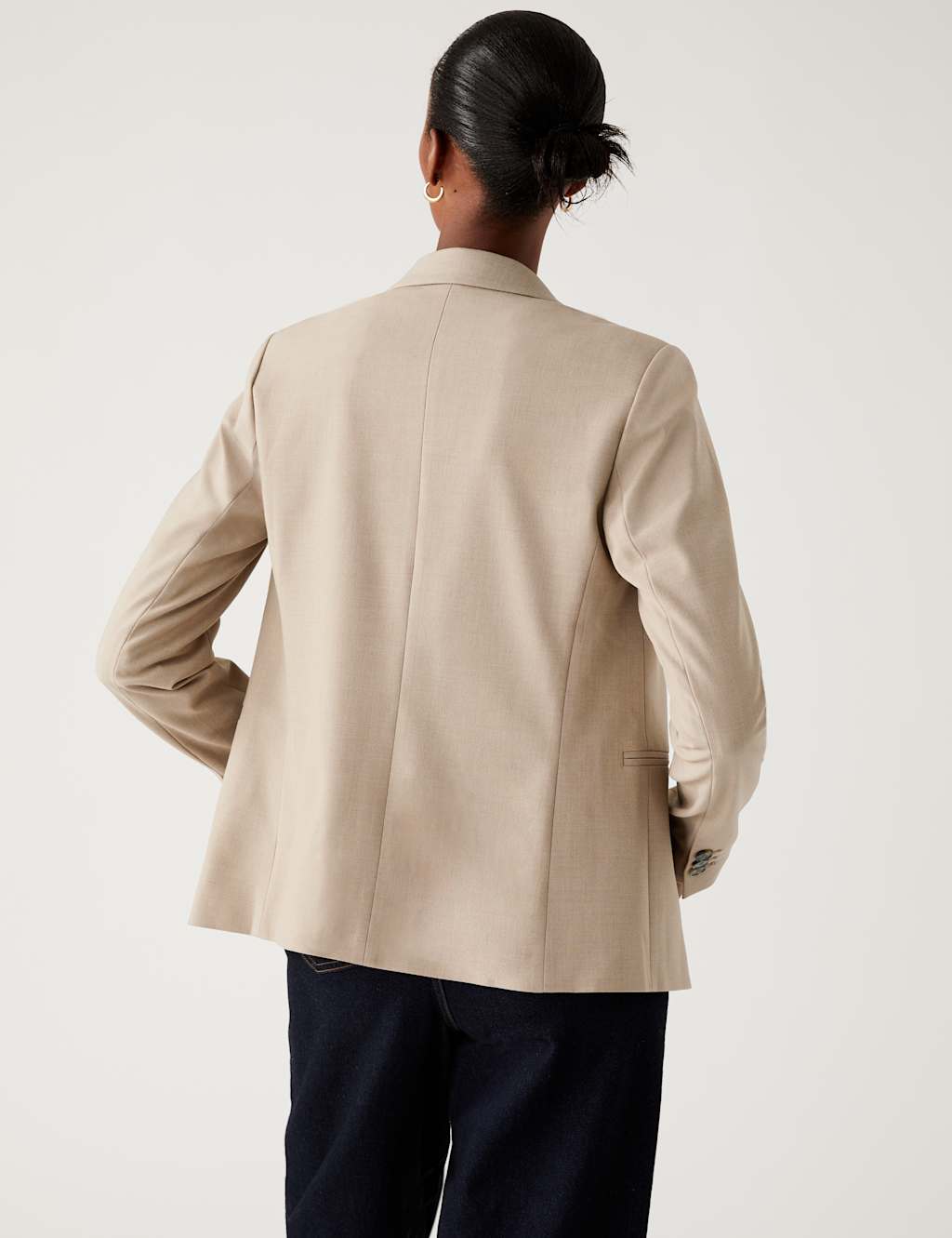 Marl Slim Single Breasted Blazer image 4