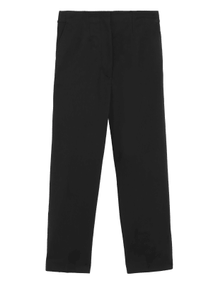 

M&S Collection Pantalón pesquero slim con algodónWomens - Black, Black