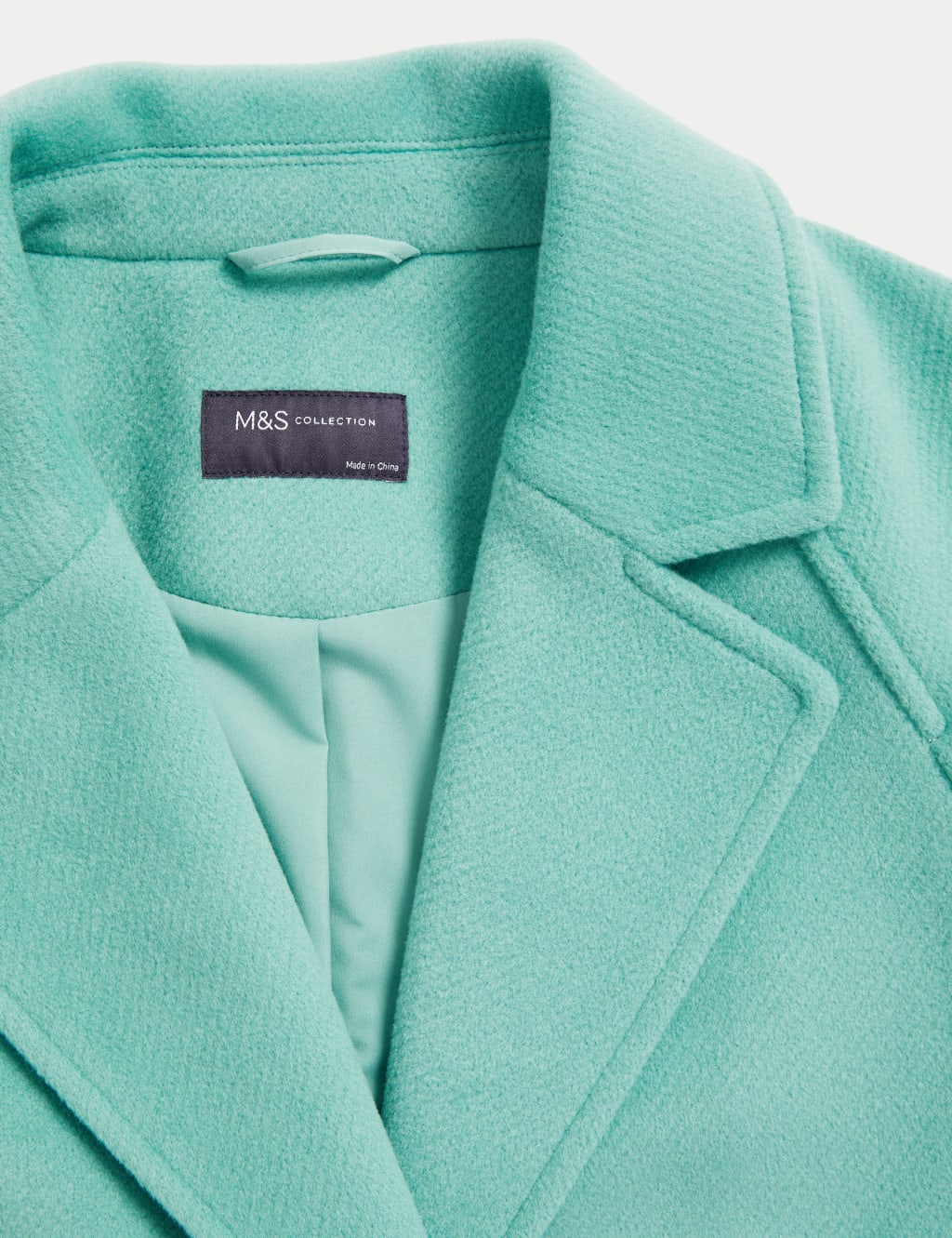 Twill Single Breasted Tailored Coat image 6
