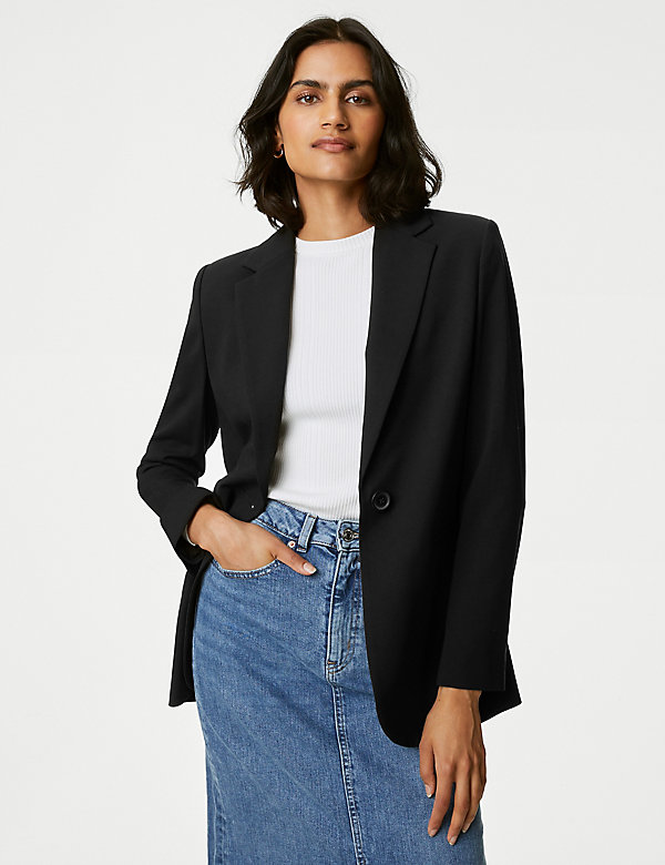 Relaxed Single Breasted Blazer - JP