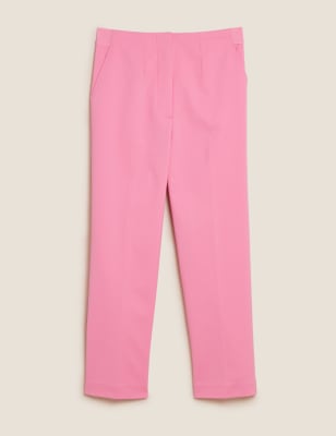 light pink trousers women's