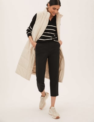 Cropped trousers womens on sale m&s