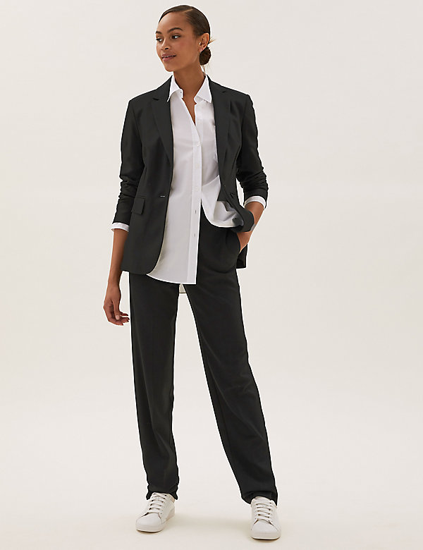 Tailored Single Breasted Blazer - IS