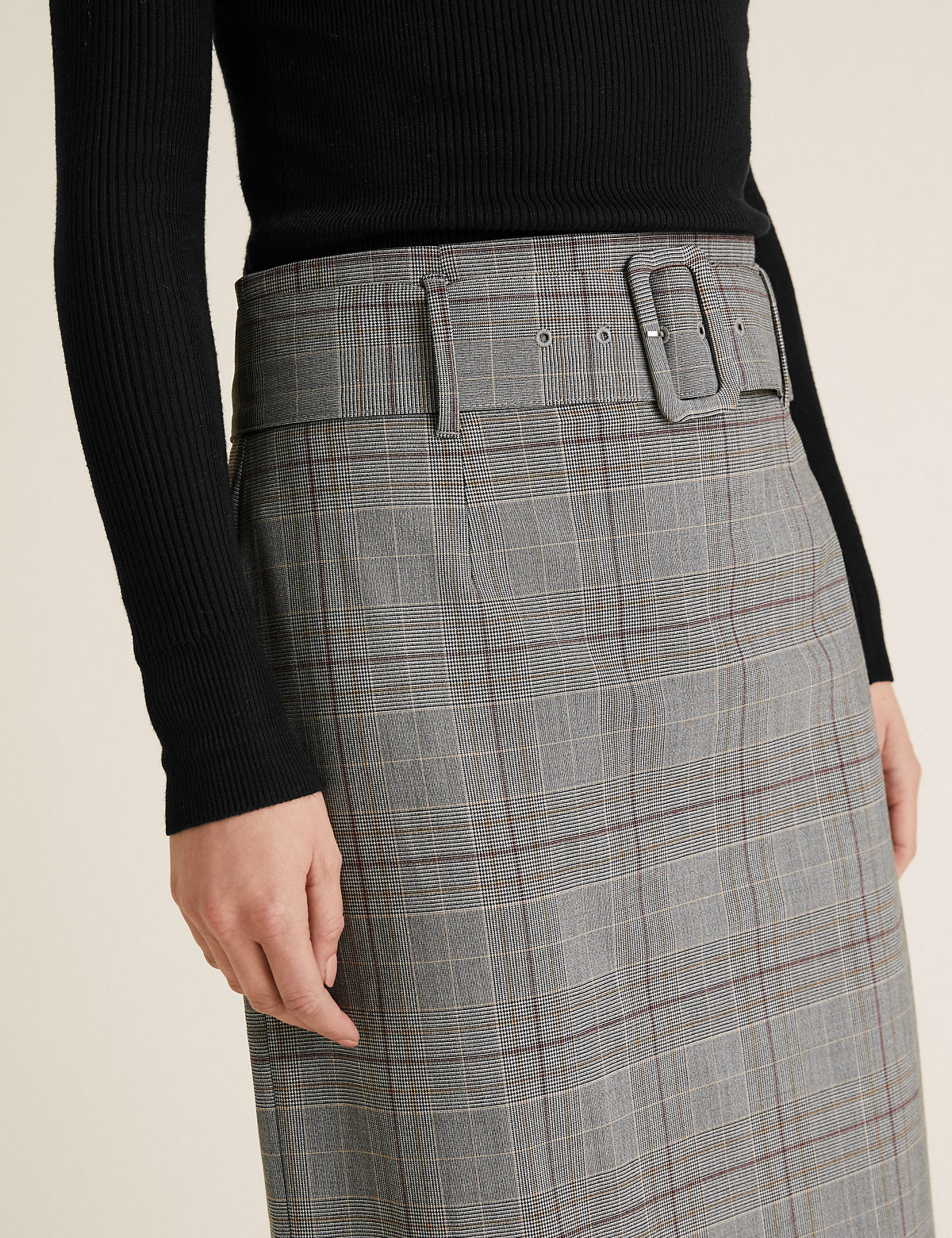 Armani collezioni casual skirt discount 73% WOMEN FASHION Skirts Casual skirt Print Gray 48                  EU 