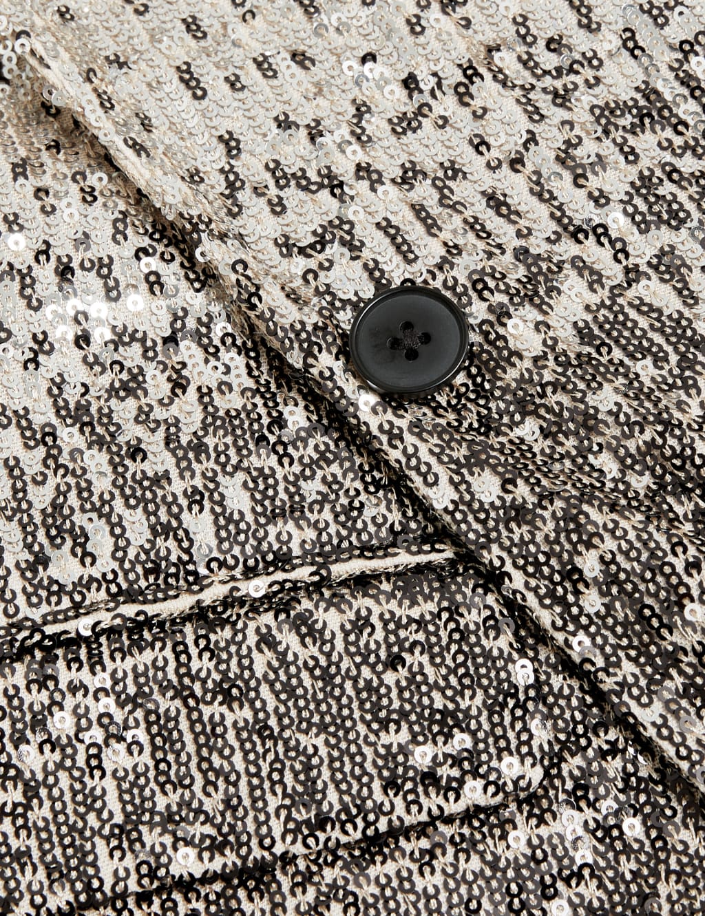 Tailored Sequin Single Breasted Blazer image 4