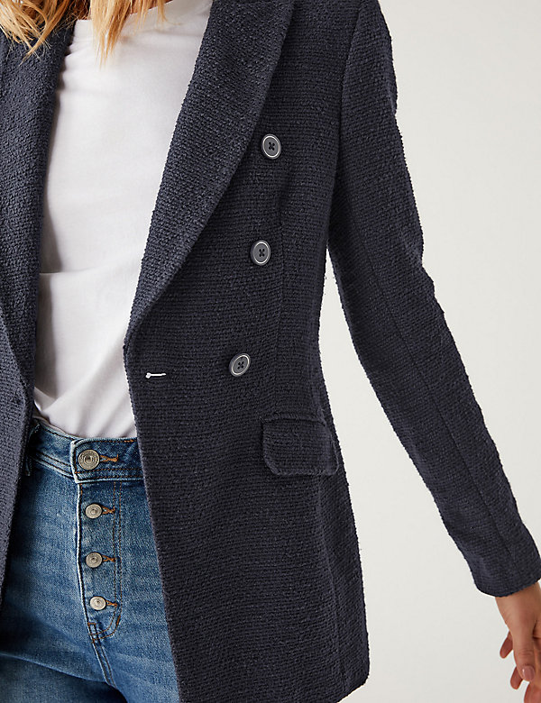 Tweed Tailored Double Breasted Blazer - MY