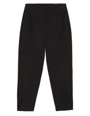 

M&S Collection Pantalón tapered 7/8Womens - Black, Black