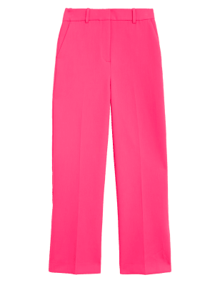 

M&S Collection Pantalón tobillero de pata rectaWomens - Pink, Pink