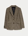 Tweed Relaxed Checked Blazer