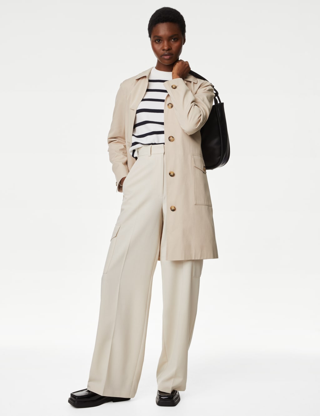 Stormwear™ Belted Single Breasted Trench Coat image 1