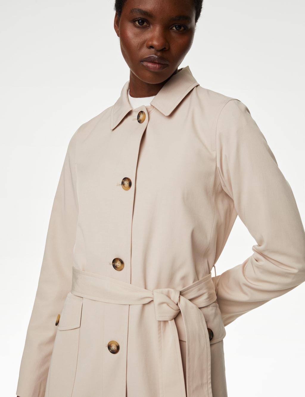 Stormwear™ Belted Single Breasted Trench Coat image 4