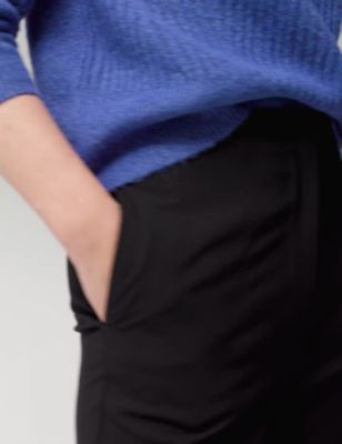 M&S Womens Seam Detail Slim Fit Trousers