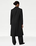 Single Breasted Longline Tailored Coat