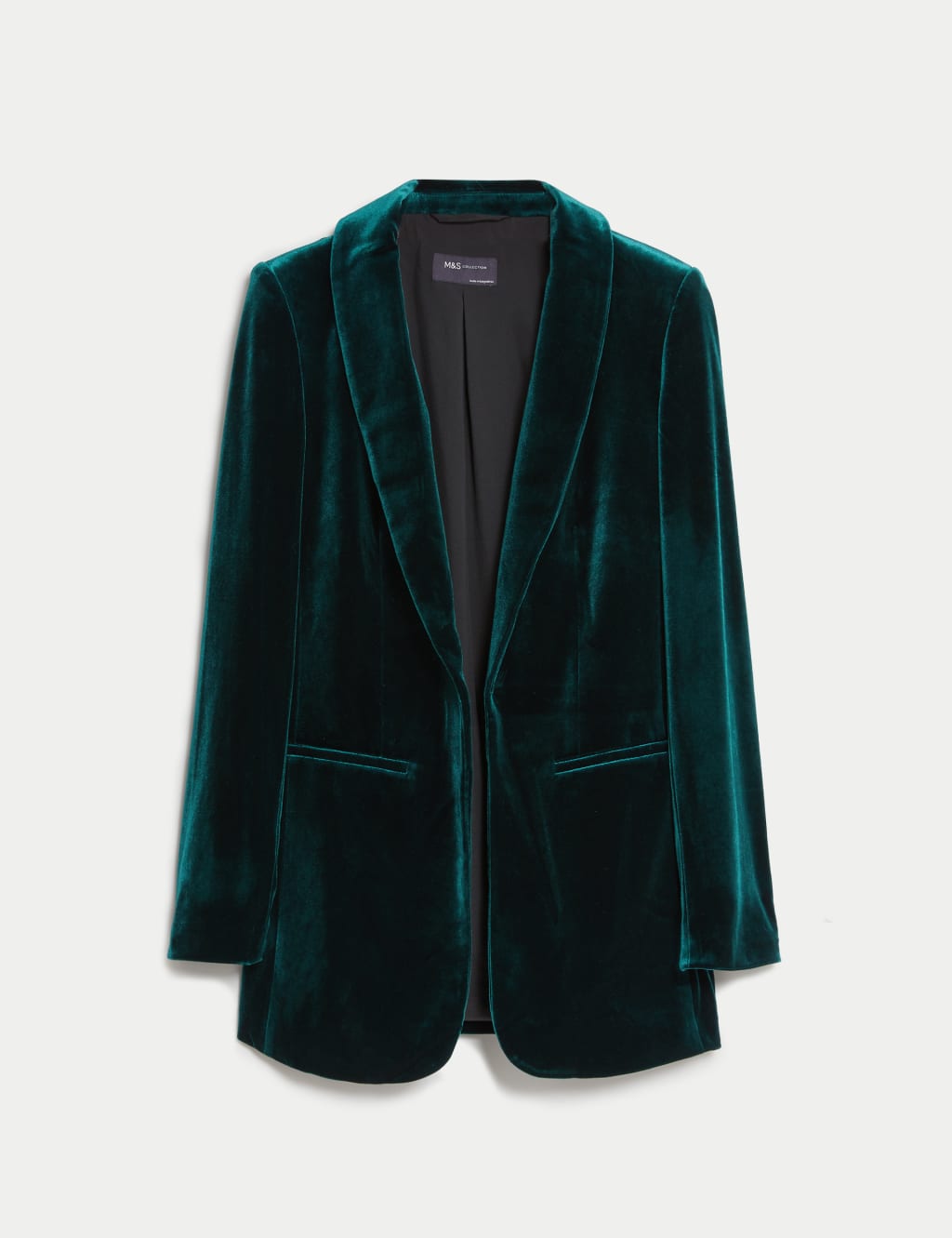 Velvet Relaxed Single Breasted Blazer image 2