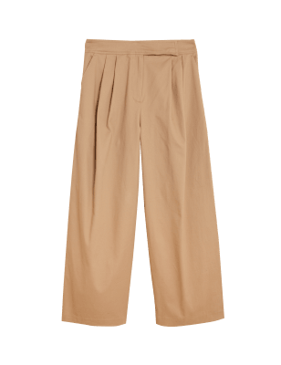 

M&S Collection Pantalón de pata ancha de sargaWomens - Latte, Latte