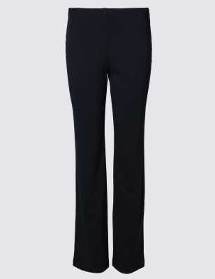 Jersey Straight Leg Trousers