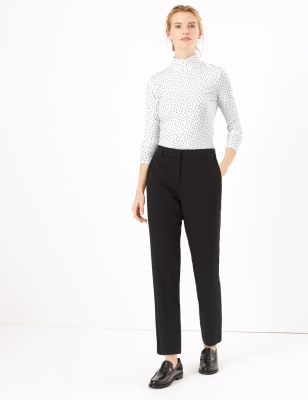 ankle grazer work trousers