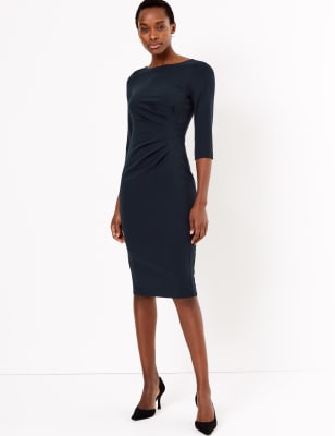 asos midi green dress