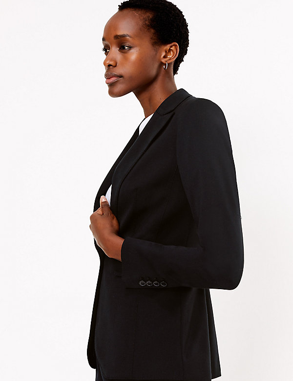 Tailored Single Breasted Blazer - BN