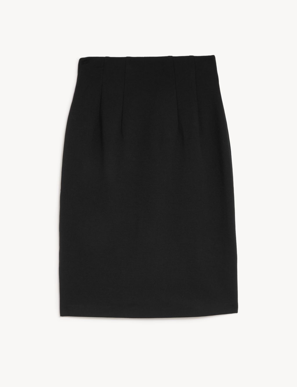 Jersey Knee Length Pencil Skirt image 2