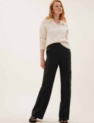 Pantalons cargo bleu femme Taille M en ligne