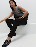 Slim Fit Ankle Grazer Trousers