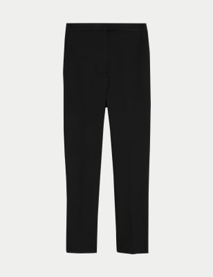 Slim Fit Ankle Grazer Trousers - HK