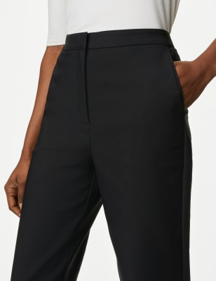 

M&S Collection Pantalón slim al tobillo con algodónWomens - Black, Black