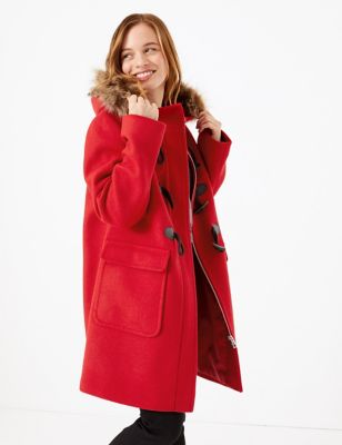 PETITE Duffle Coat | M&S Collection | M&S