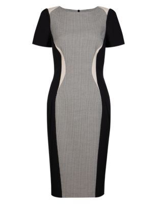 Panelled Bodycon Dress | M&S Collection | M&S