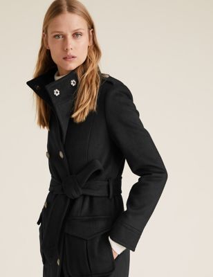 L'Or Belted Double Jacket かじまり ジャケット | sweatreno.com