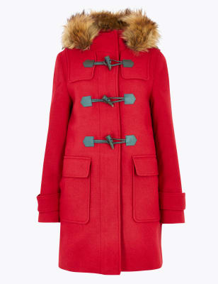 Marks and spencer outlet duffle coat ladies