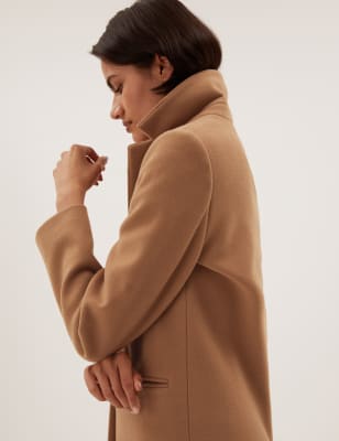 

Womens M&S Collection Single Breasted Overcoat - Caramel, Caramel