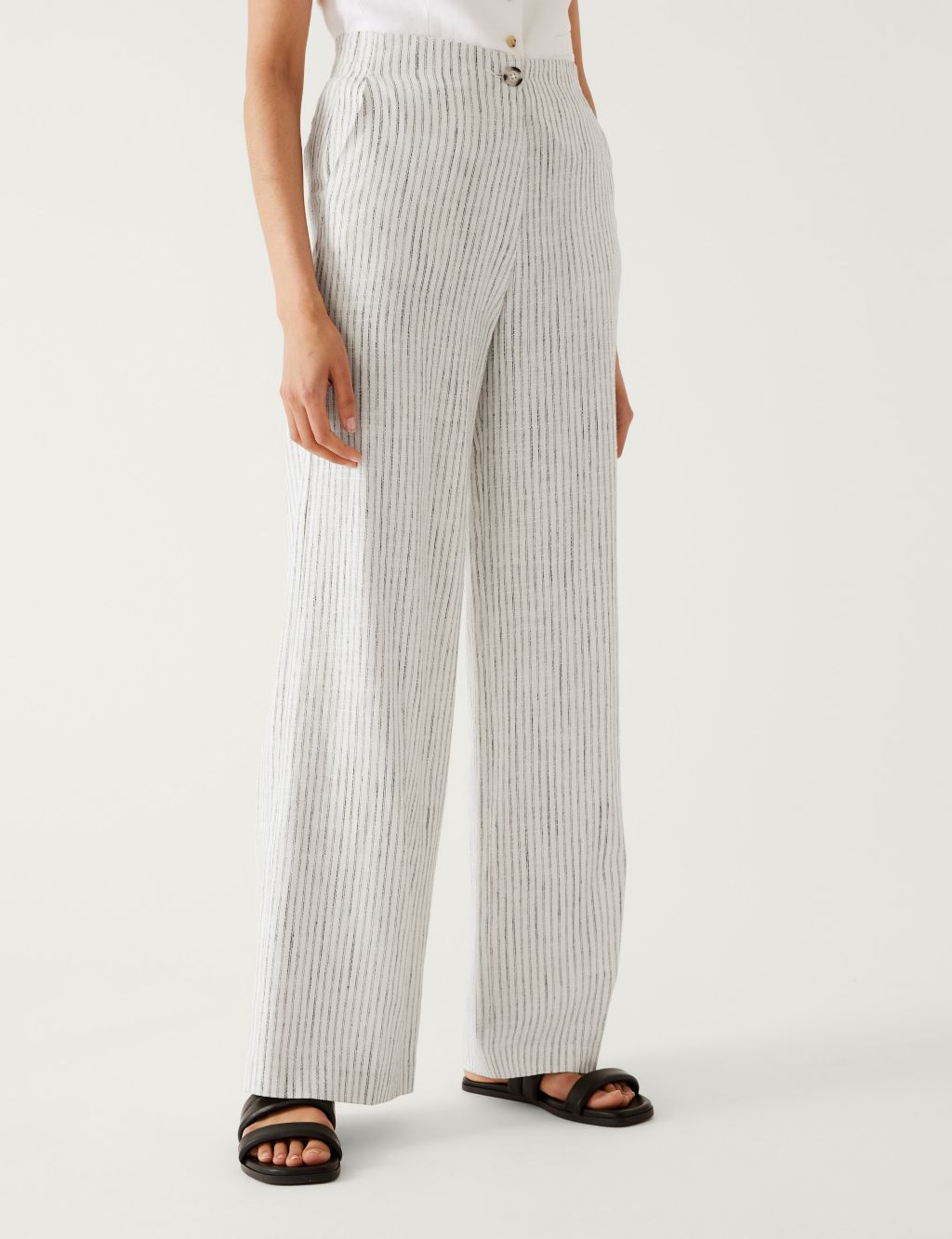 Women's Linen Trousers | M&S