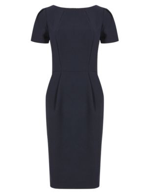 2 Pockets Shift Dress | M&S Collection | M&S