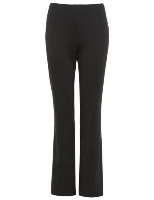 Flat Front Ponte Bootleg Trousers | M&S Collection | M&S