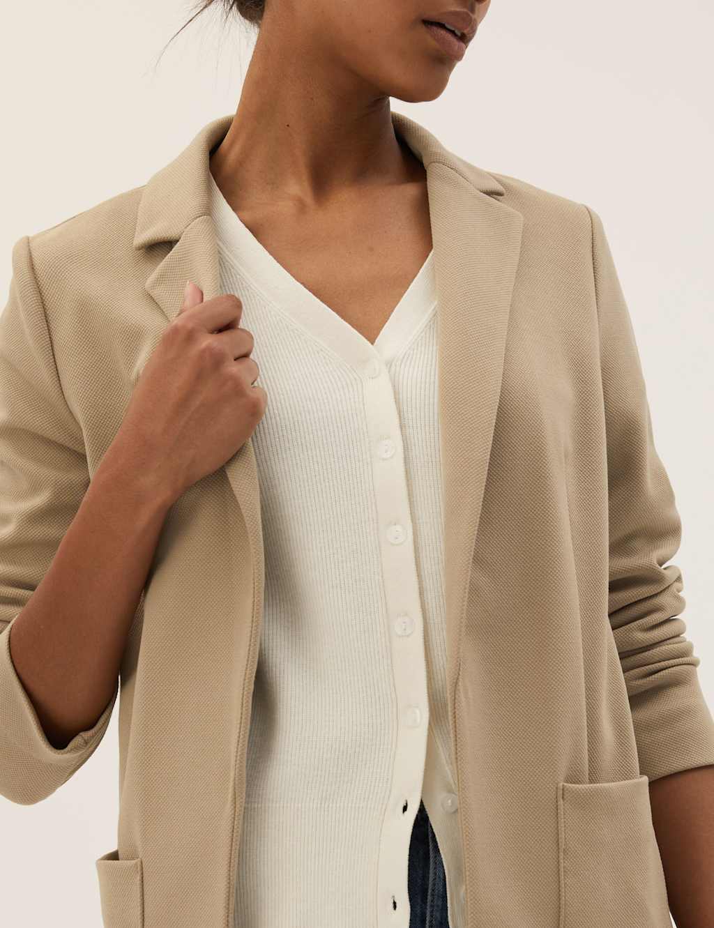 Jersey Patch Pocket Jacket image 3