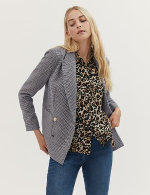 Gap houndstooth clearance blazer