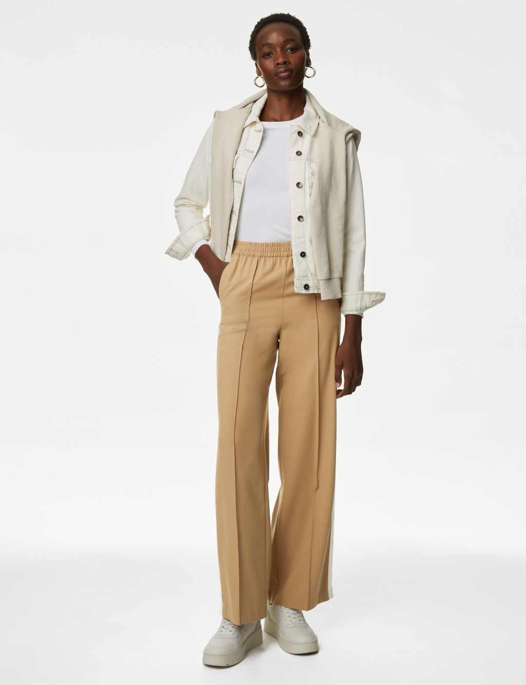 Womens Trousers Cropped Trousers