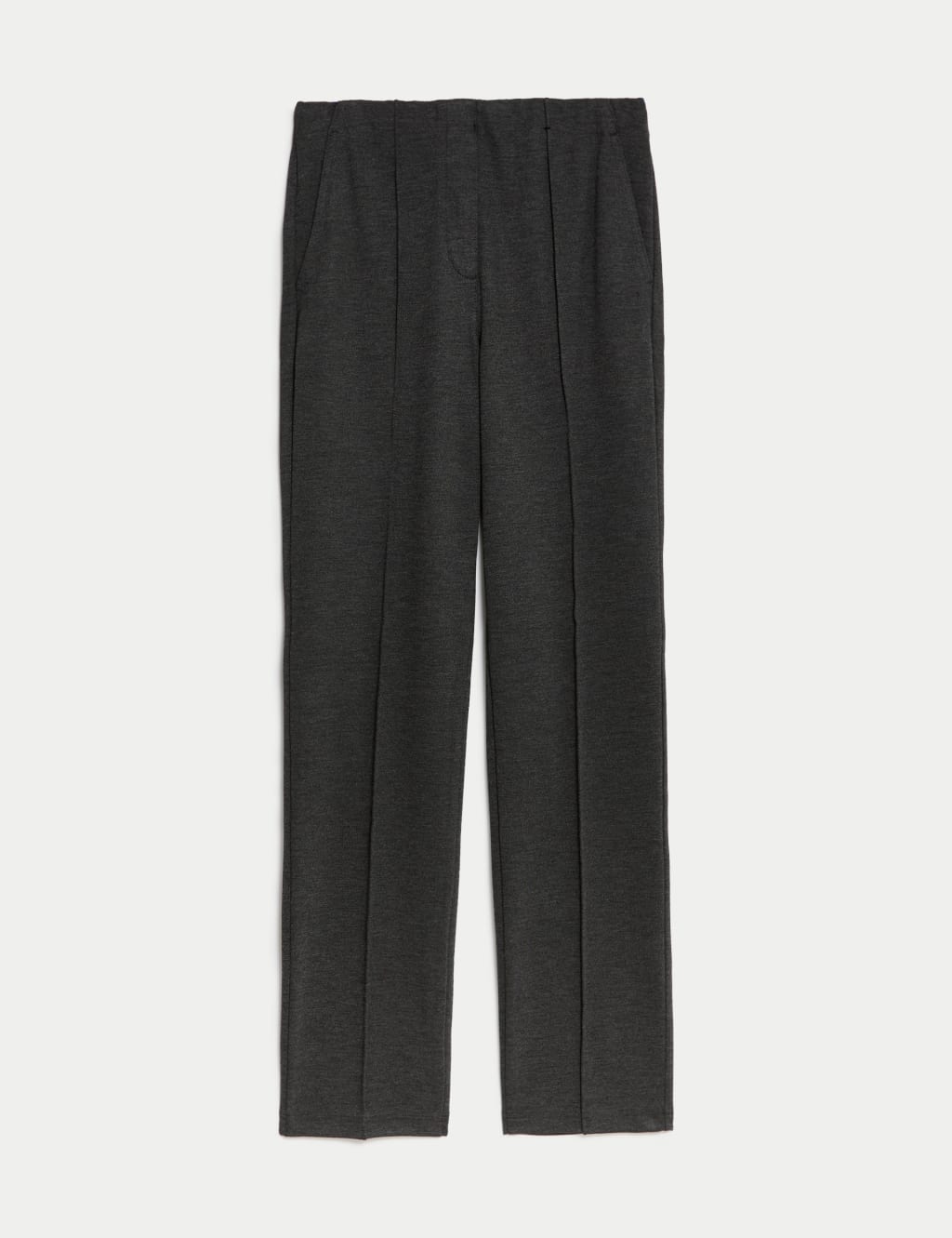 Jersey Twill Straight Leg Trousers image 2