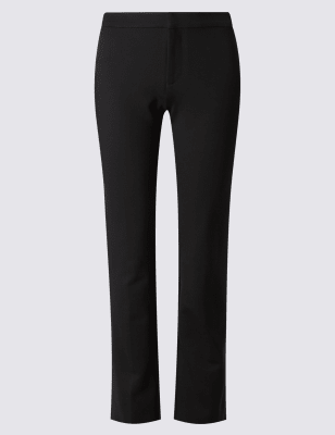 Slim Bootcut Trousers, M&S Collection