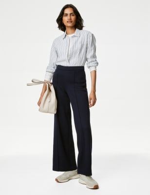 Marks spencer 2024 wide leg trousers