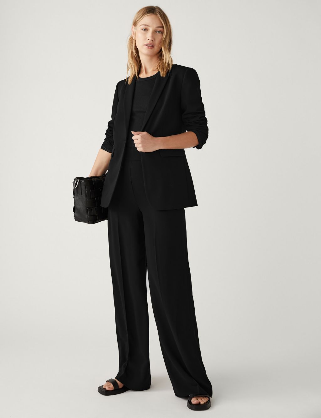 Pull On Wide Leg Trousers image 2