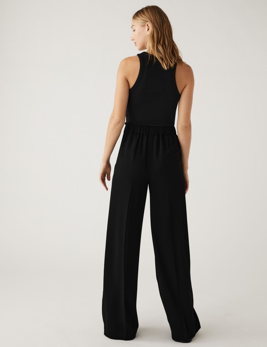 Pull On Wide Leg Trousers image 4
