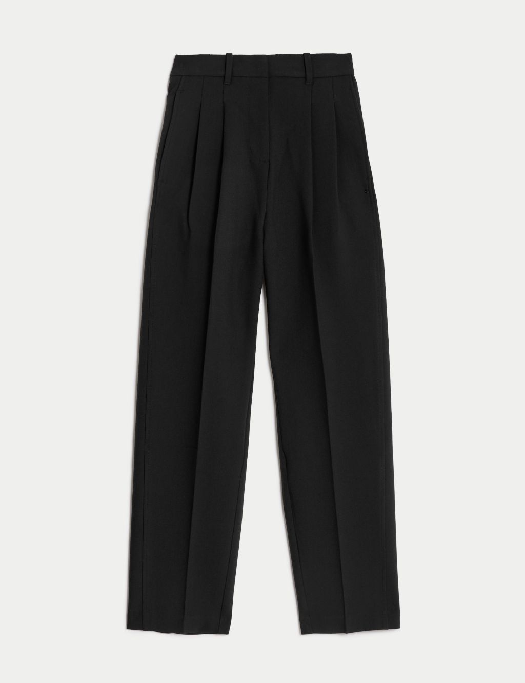 Relaxed Tapered Ankle Grazer Trousers image 2