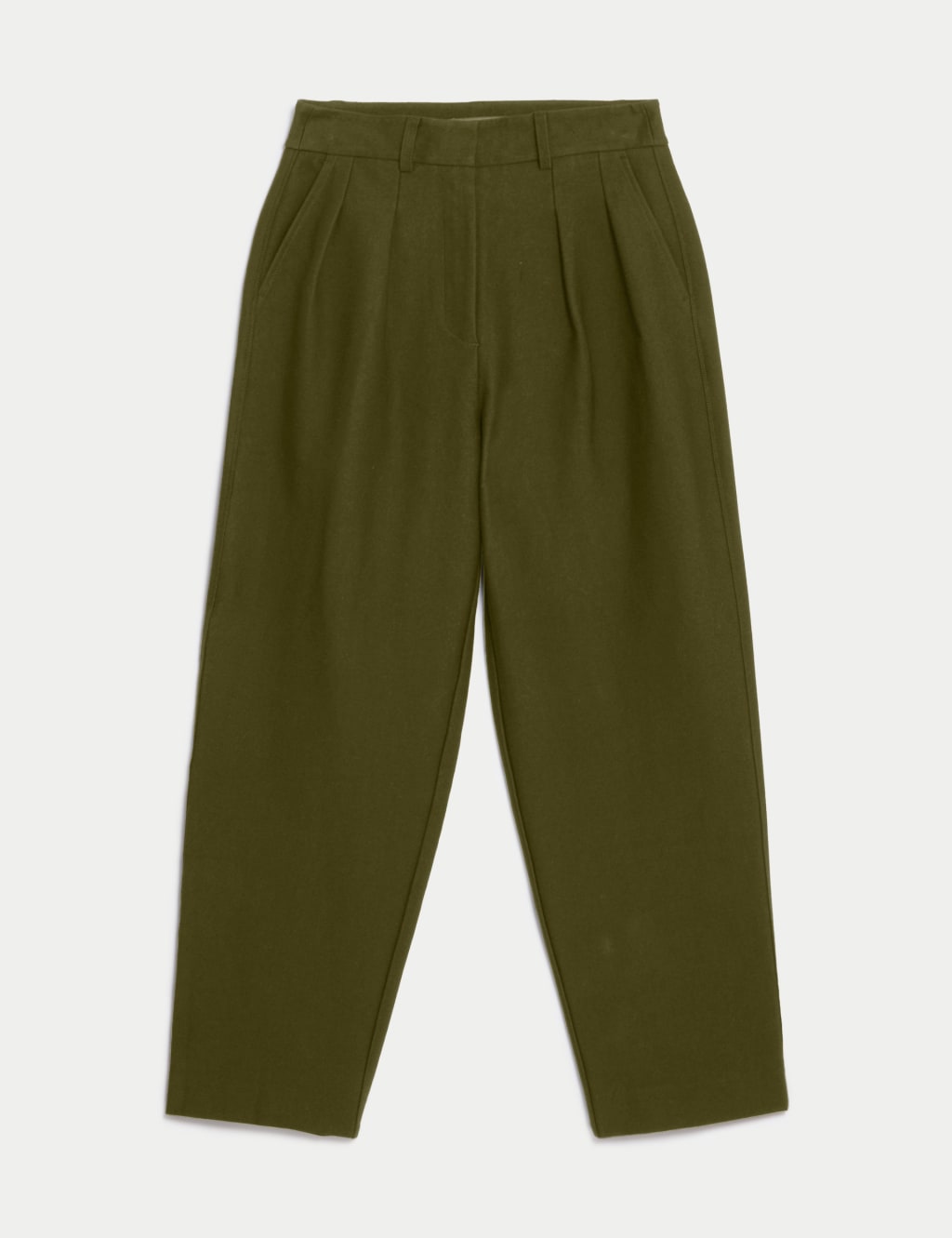Jersey Tapered Ankle Grazer Trousers image 2