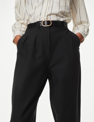 Jersey Tapered Ankle Grazer Trousers - NZ