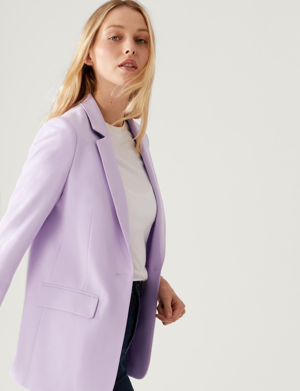 Relaxed Single Breasted Blazer image 4