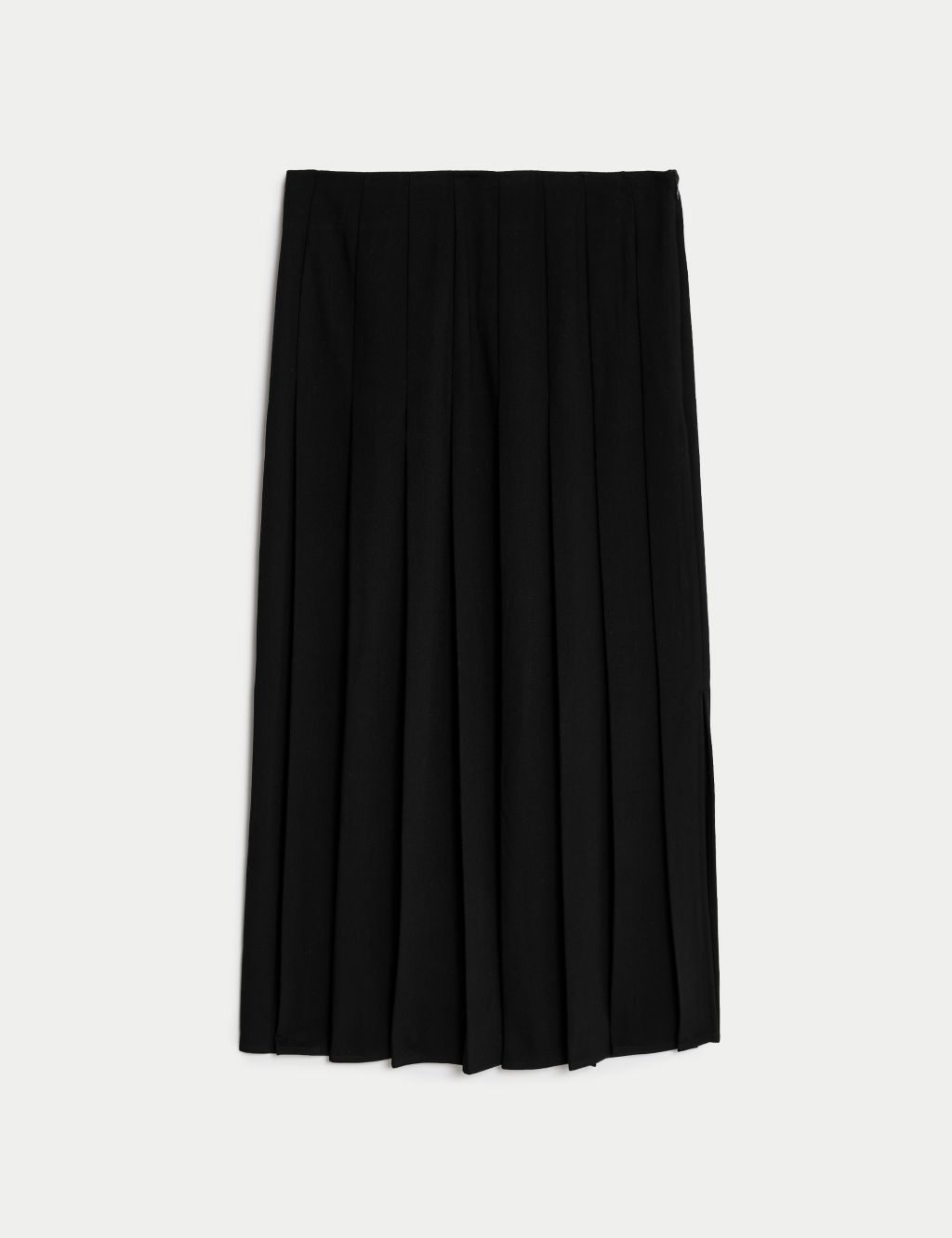 Side Split Pleated Midaxi Skirt image 2